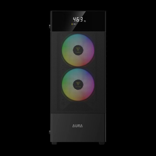 Компютърна кутия Gamdias GAMDIAS-AURA-GC5-ELITE-ARGB-BK (снимка 4)