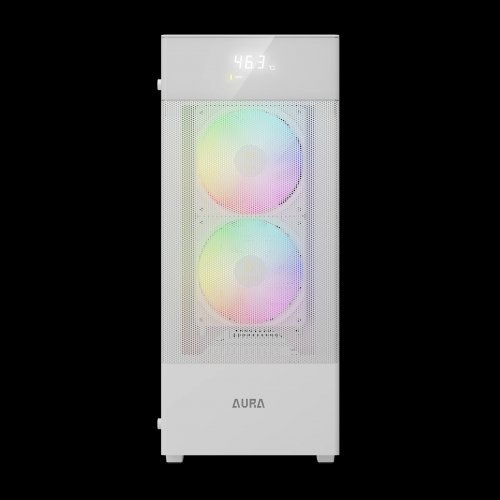 Компютърна кутия Gamdias GAMDIAS-AURA-GC5-ELITE-ARGB-WH (снимка 4)