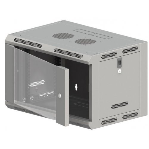 Комуникационен шкаф Lande SW-6U-600-600-N-DSJ-OP-RP-B-S (снимка 2)