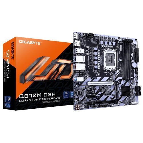 Дънна платка Gigabyte Q870M D3H (снимка 4)