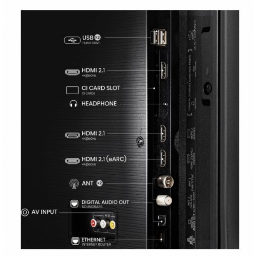 Телевизор Hisense 43E7Q (снимка 4)