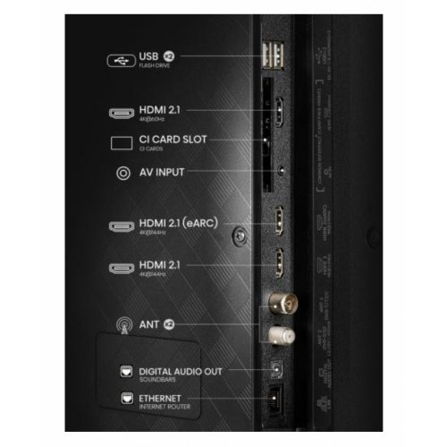 Телевизор Hisense 43E7Q_PRO (снимка 4)