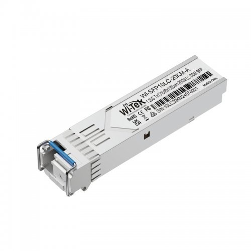 Медиа конвертори, SFP > Wi-Tek WI-SFP10LC-20KM (снимка 1)