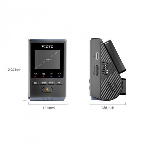 Видеорегистратор VIOFO VIOFO-A119-M-PRO-4K (снимка 7)