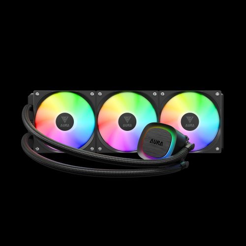 Охлаждане Gamdias GAMDIAS-AURA-GL360-V2-BK (снимка 2)