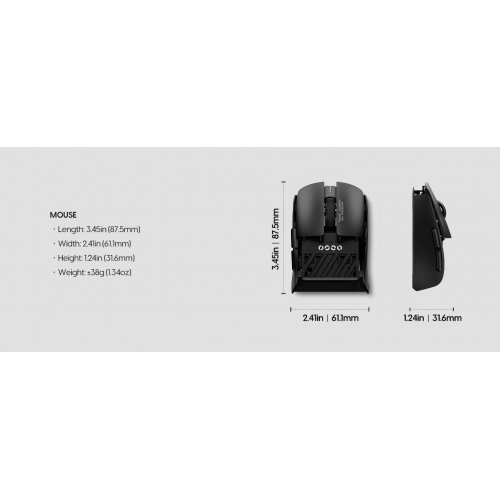 Мишка Pulsar PX2F101 (снимка 14)