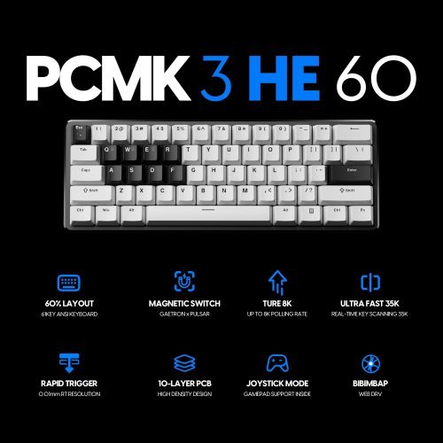 Клавиатура Pulsar PCMK3HE601B (снимка 10)