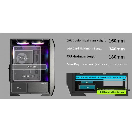 Компютърна кутия Zalman N7-PLUS (снимка 20)