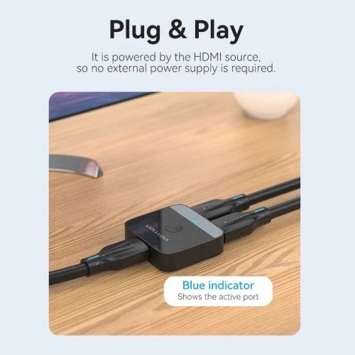 Видео кабел Vention AKOB0 (снимка 3)