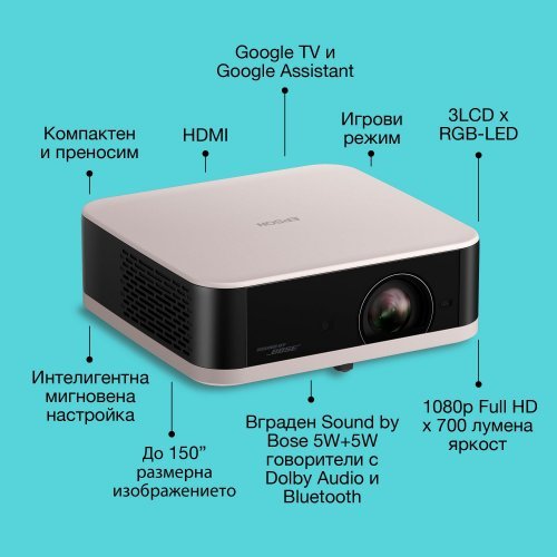 Дигитален проектор Epson V11HB72240 (снимка 2)