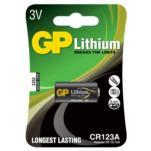 Батерия GP Batteries GP-BL-CR123A-U1 (снимка 2)