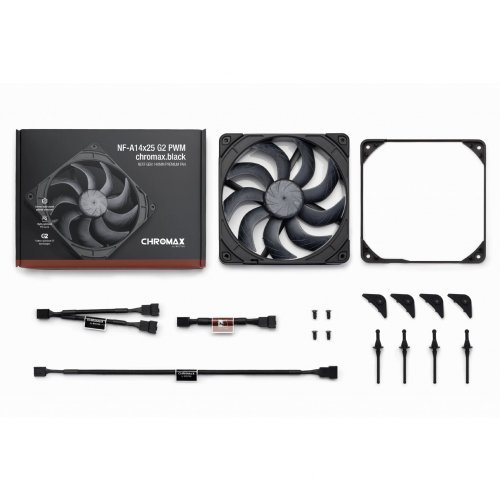 Охлаждане Noctua A14x25-G2-PWM-CH.BK.S (снимка 5)