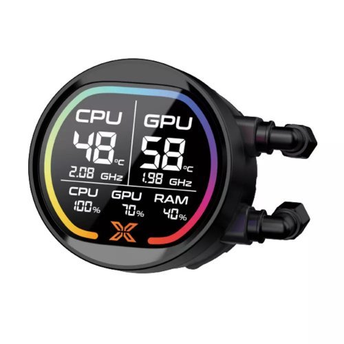 Охлаждане Xigmatek FANCPXIGMATEKLKPRO240DIGITAL,EN47428 (снимка 5)