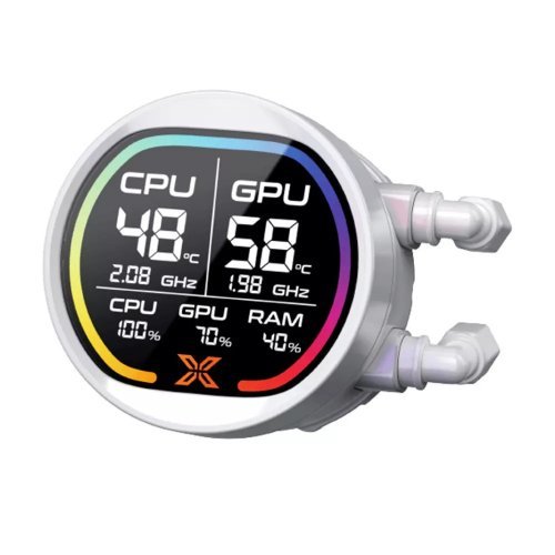 Охлаждане Xigmatek FANCPXIGMATEKLKPRO240DIGITALARCTIC,EN47435 (снимка 4)