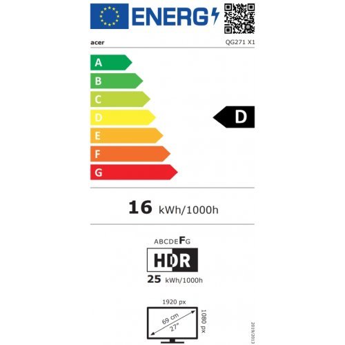 Монитор Acer UM.HQ0EE.101 (снимка 5)