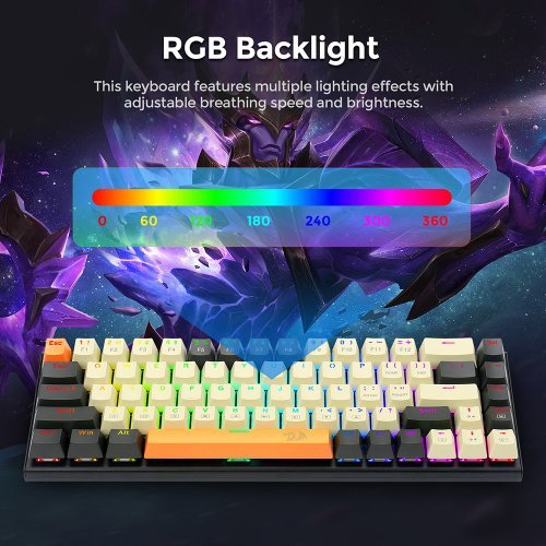 Клавиатура Redragon K633CGO-RGB_RD (снимка 4)