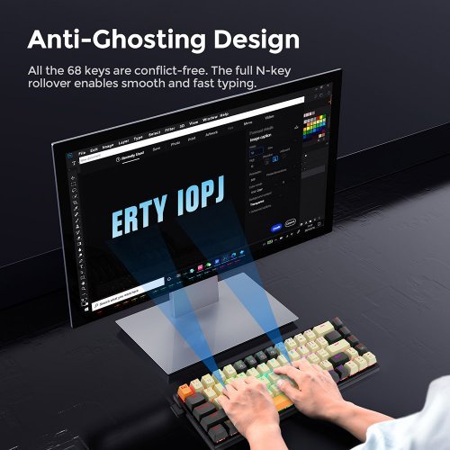 Клавиатура Redragon K633CGO-RGB_RD (снимка 6)