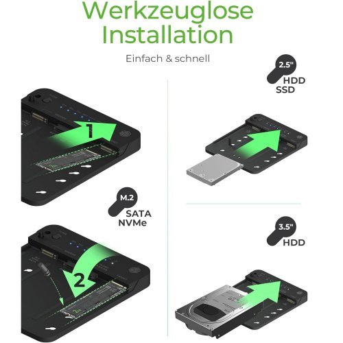 Кутия за диск ICYBOX IB-2913MCL-C31 (снимка 2)