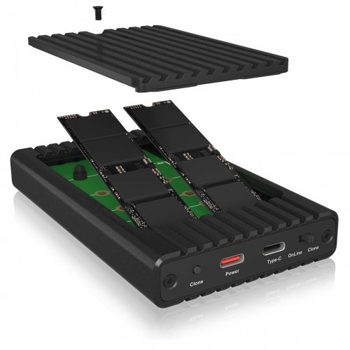 Кутия за диск ICYBOX IB-2817MCL-C31 (снимка 2)