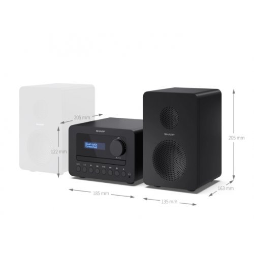 Тонколони Sharp XL-B520D(BK) (снимка 12)