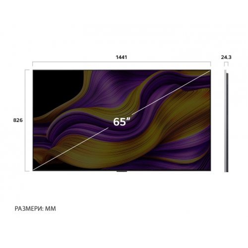 Телевизор LG OLED65G51LW (снимка 4)