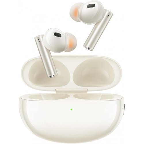 Слушалки Realme AIR 5 PRO BLUETOOTH EARPHONES BEIGE RMA2120 (снимка 1)