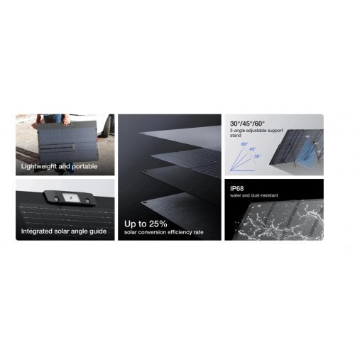 Фотоволтаични панели Ecoflow EFSOLARLIGHT400W-P-DXT4EU (снимка 3)