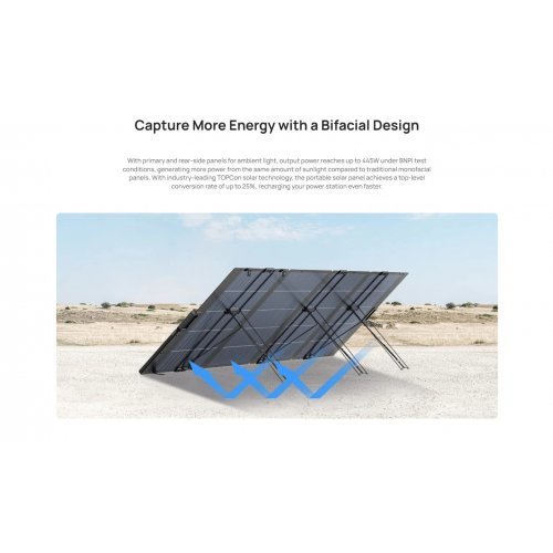 Фотоволтаични панели Ecoflow EFSOLARLIGHT400W-P-DXT4EU (снимка 4)