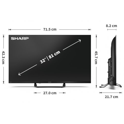 Телевизор Sharp 32HF3865E (снимка 9)