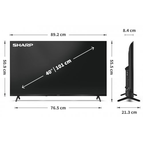 Телевизор Sharp 40HF2265E (снимка 8)
