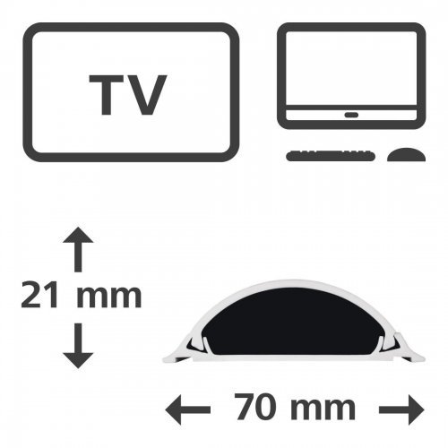 Кабелен канал Hama 220984 (снимка 5)