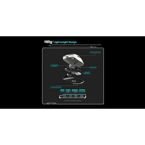 Мишка VXE VXE-R1-PRO-MAX-BK (снимка 4)