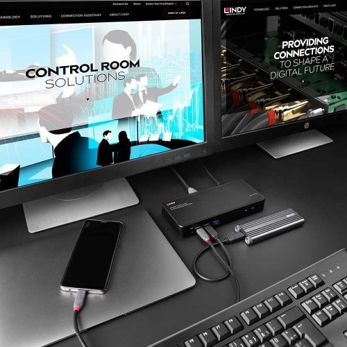 Докинг станция Lindy LNY-43202 (снимка 5)