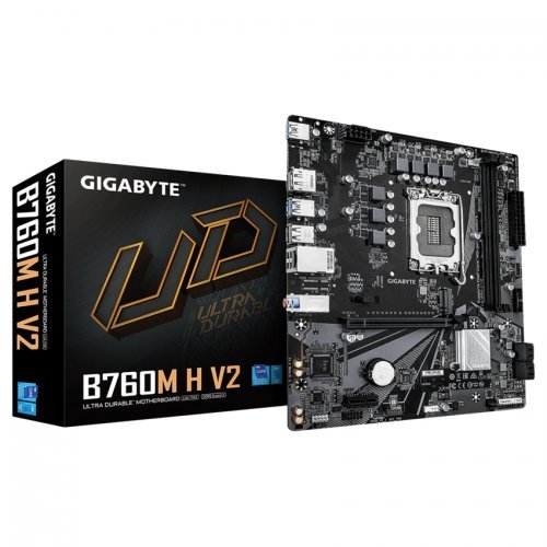 Дънна платка Gigabyte B760M H V2 (снимка 4)