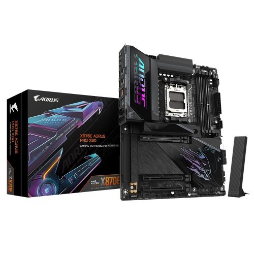 Дънна платка Gigabyte X870E A PRO X  ICE (снимка 5)