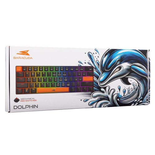 Клавиатура BARACUDA DOLPHIN-B-RED SW. (снимка 8)