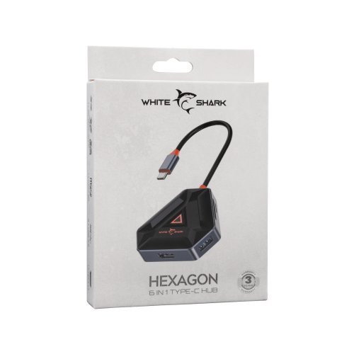 Докинг станция White Shark HEXAGON (снимка 3)