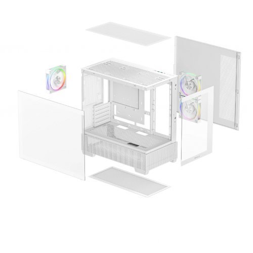Компютърна кутия DeepCool R-CG380-WHAGM3-G (снимка 10)