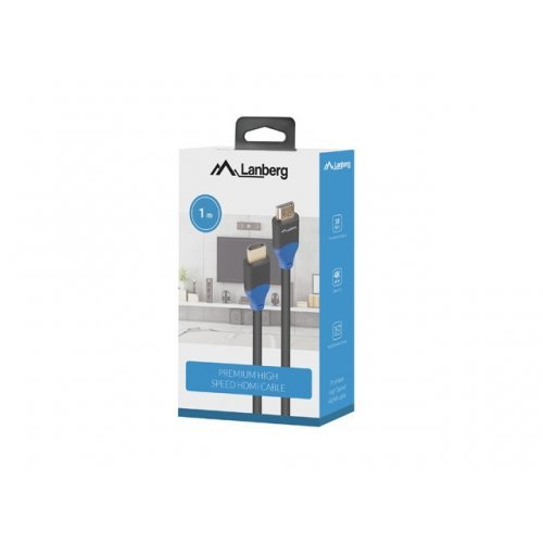 USB кабел Lanberg CA-HDMI-15CU-0010-BK (снимка 5)
