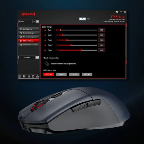 Мишка Redragon M995GB-LIT (снимка 4)