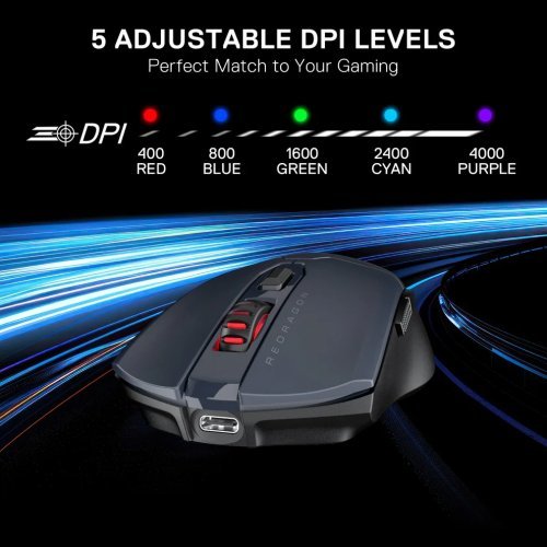 Мишка Redragon M995GB-LIT (снимка 5)