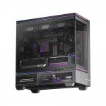 Компютърна кутия Thermalright TL-M10-VISION-BK-FAN4-M