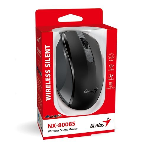 Мишка Genius GENIUS-NX-8008S-BLK (снимка 5)