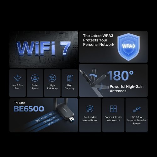 Мрежова карта Mercusys MA37BEH (снимка 4)