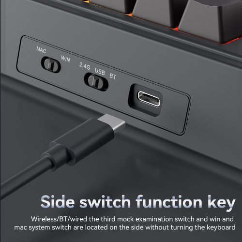 Клавиатура Ajazz AJ-AK980-V2-GS-BK (снимка 14)