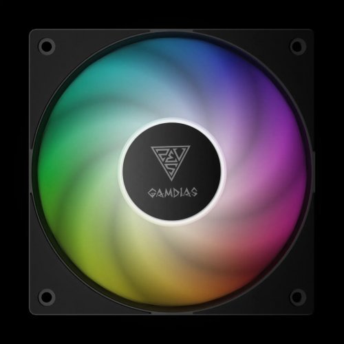 Охлаждане Gamdias GAMDIAS-NOTUS-M1-1203-ARGB-BK (снимка 2)