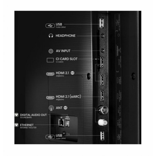 Телевизор Hisense 85E7Q (снимка 4)