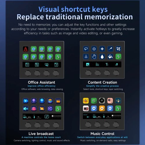 I/O модул Ajazz AJ-AKP05E-PRO-BK (снимка 8)