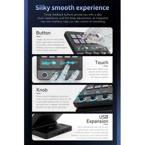 I/O модул Ajazz AJ-AKP05E-PRO-BK (снимка 13)