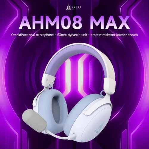 Слушалки Ajazz AJ-AHM08MAX-PWB (снимка 7)